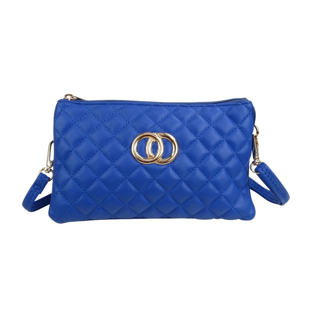Multi-compartment Cross-body Clutch